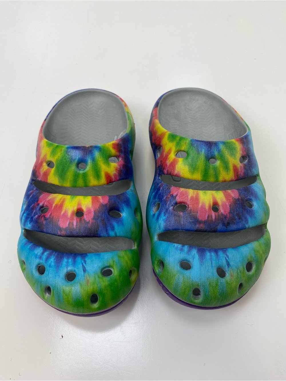 Keen Tie-Dye Clog Sandals - Rainbow